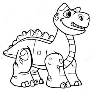 Rux The Dinotrux Coloring Page 12298-10061