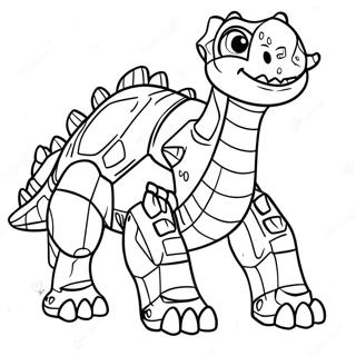 Rux The Dinotrux Coloring Page 12298-10063