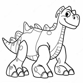 Rux The Dinotrux Coloring Page 12298-10237