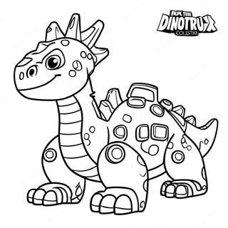 Rux The Dinotrux Coloring Page 12298-10239