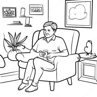 Therapy Coloring Page 12307-10241