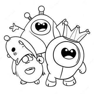 Oddbods Coloring Page 12327-10082