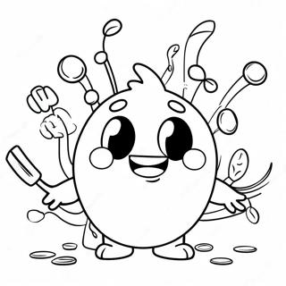 Oddbods Coloring Page 12327-10257