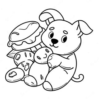 Chip And Potato Coloring Page 12347-10274