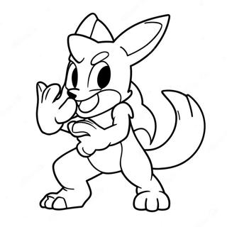 Lucario Coloring Page 12367-10290