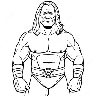 Wwe Coloring Page 12387-10131