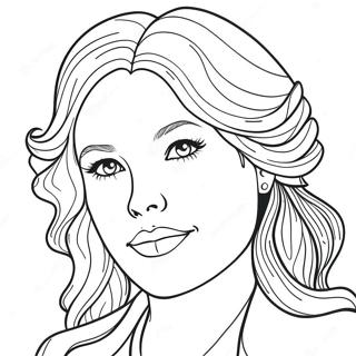 Megan Coloring Page 12407-10322