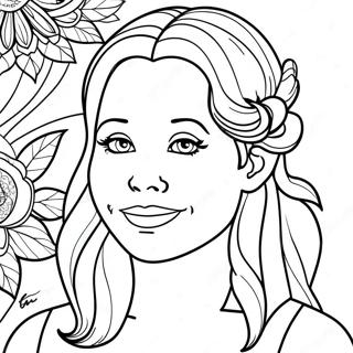 Megan Coloring Page 12407-10323