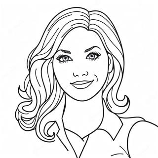 Megan Coloring Page 12407-10324