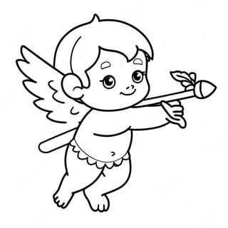 Cupid Coloring Pages