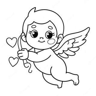 Cupid Coloring Page 12417-10331