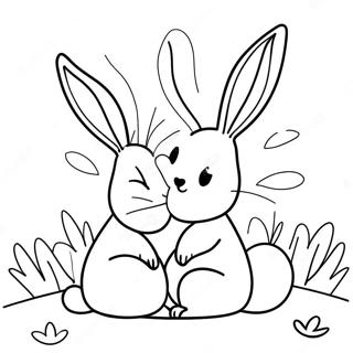 Sunny Bunnies Shiny Coloring Page 12427-10338