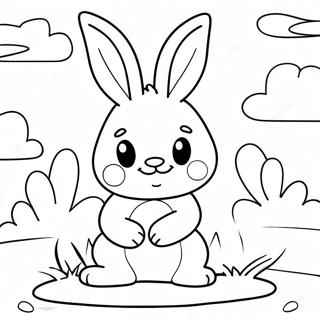 Sunny Bunnies Shiny Coloring Page 12427-10340