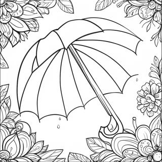 Umbrella Coloring Page 12517-10410