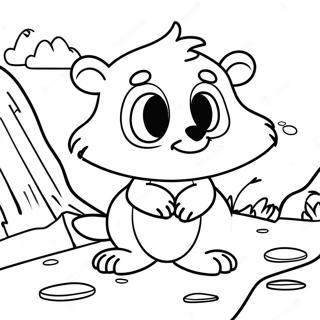 Grizzy And The Lemmings Coloring Page 12557-10450