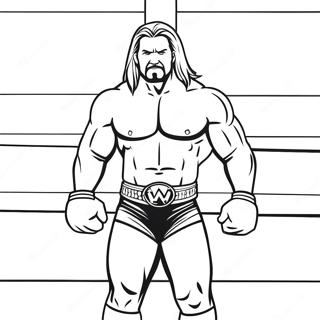 Reverse Coloring Page Of Wwe 12587-10474