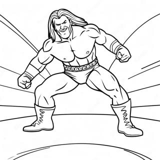 Dynamic Wwe Wrestler Action Coloring Page 12588-10479