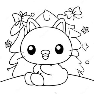 Sanrio Christmas Coloring Pages