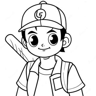 Ash Ketchum Pokemon Coloring Page 12637-10515