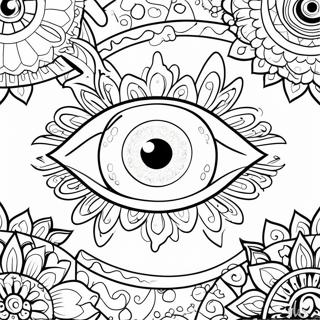 Evil Eye Coloring Page 12657-10531