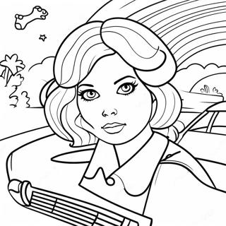 70s Coloring Page 12667-10539