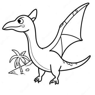 Pterodactyl Coloring Page 12677-10546