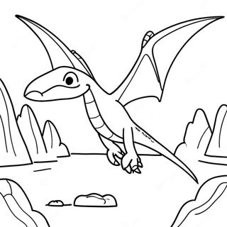 Pterodactyl Coloring Page 12677-10548