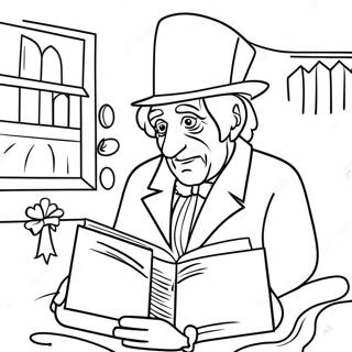 A Christmas Carol Coloring Page 12707-10570