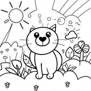 Colorful Romero Britto Art Coloring Page 12718-10583