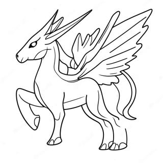 Legendary Arceus In Action Coloring Page 12748-10607