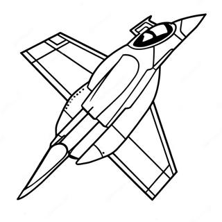 Fighter Jet In Flight Coloring Page 12778-10631