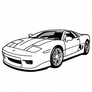 Sleek Jdm Sports Car Coloring Page 12788-10638