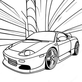 Sleek Jdm Sports Car Coloring Page 12788-10640