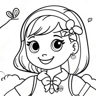 Polly Pocket Coloring Page 12847-10679