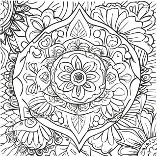 Papel Picado Coloring Page 12867-10696