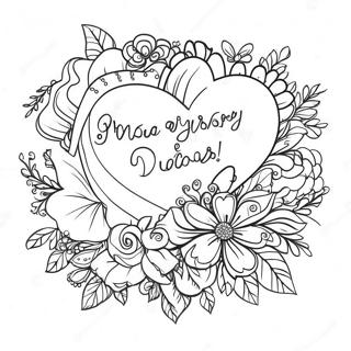 Happy Anniversary Coloring Page 12877-10702