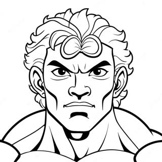 Baki Coloring Page 12887-10712