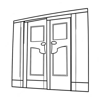 Roblox Doors Rush Coloring Page 12907-10727