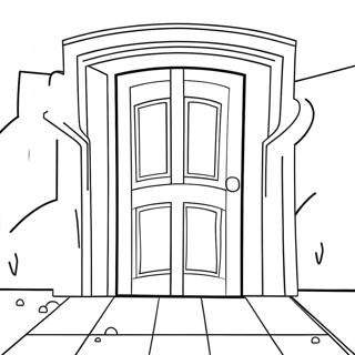 Roblox Doors Rush Coloring Page 12907-10728