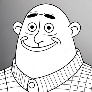 Gru Coloring Page 12947-10760