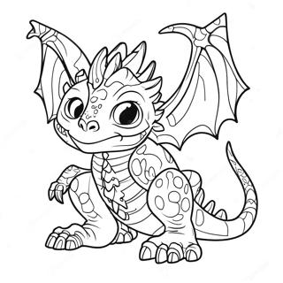 Dark Fantasy Creature Coloring Page 12957-10766