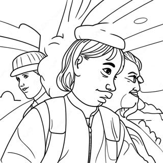 Bold Line Adults Coloring Page 12967-10775