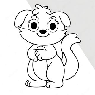 Bluey Mum Coloring Page 12987-10791