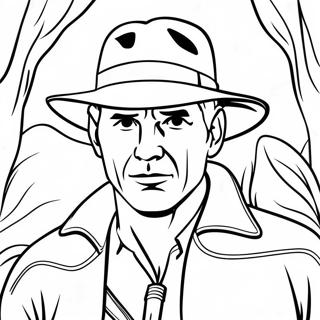 Indiana Jones Adventure Coloring Page 12997-10799