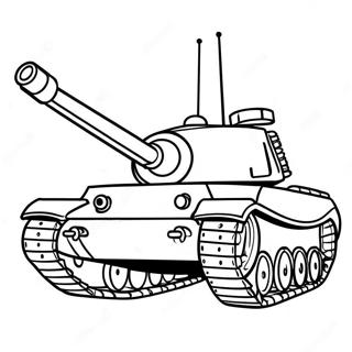 Tank Coloring Page 1301-1040