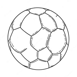 Soccer Ball Coloring Pages