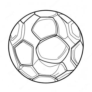 Soccer Ball Coloring Page 13077-10863