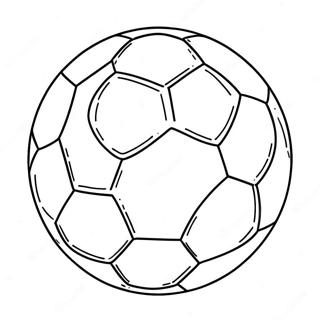 Soccer Ball Coloring Page 13077-10864