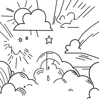 Sky Coloring Page 13087-10870