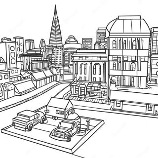 Lego City Coloring Page 13127-10904